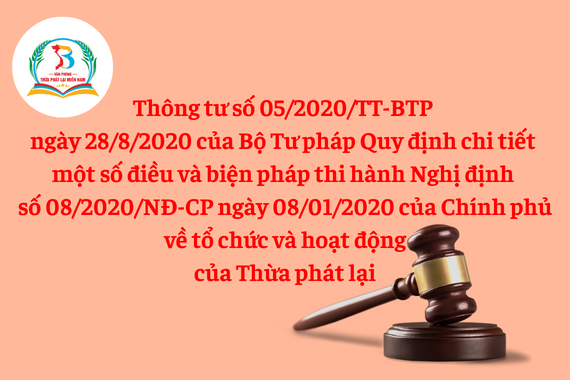 Thông tư số 05/2020/TT-BTP Quy định chi tiết một số điều và biện pháp thi hành NĐ số 08/2020/NĐ-CP